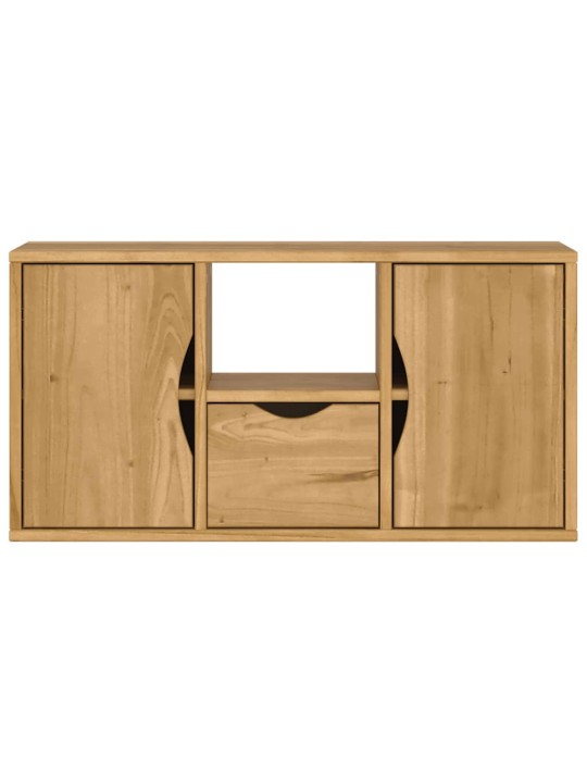 Tv-kaappi laatikolla "odda" 79x24x40 cm massiivipuumänty