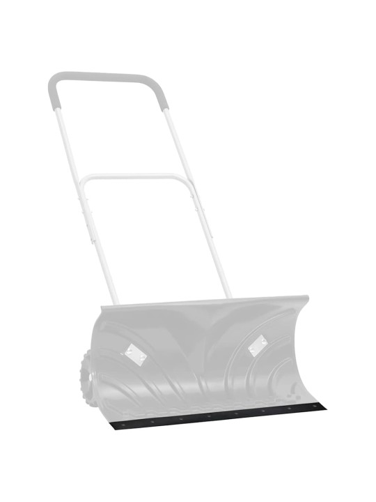 Kumireuna lumiauran mustalle 80x8x1 cm