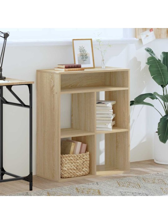 Kirjahylly sonoma-tammi 66x31x80 cm lastulevy
