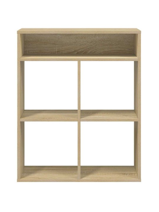 Kirjahylly sonoma-tammi 66x31x80 cm lastulevy