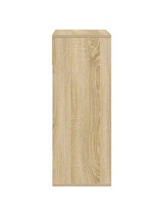 Kirjahylly sonoma-tammi 66x31x80 cm lastulevy