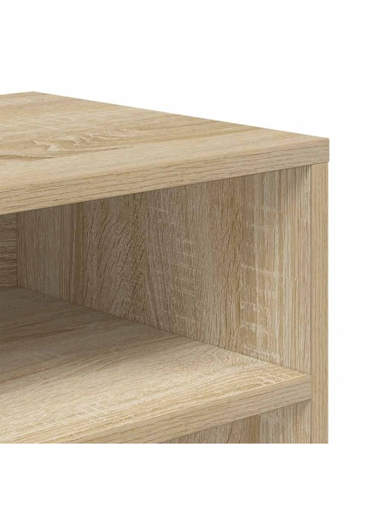 Kirjahylly sonoma-tammi 66x31x80 cm lastulevy