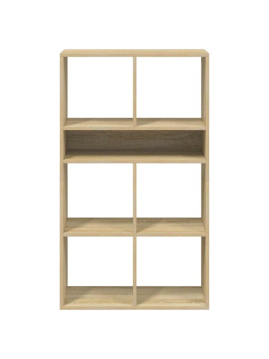 Kirjahylly sonoma-tammi 66x31x112 cm lastulevy