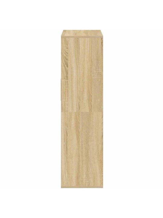 Kirjahylly sonoma-tammi 66x31x112 cm lastulevy