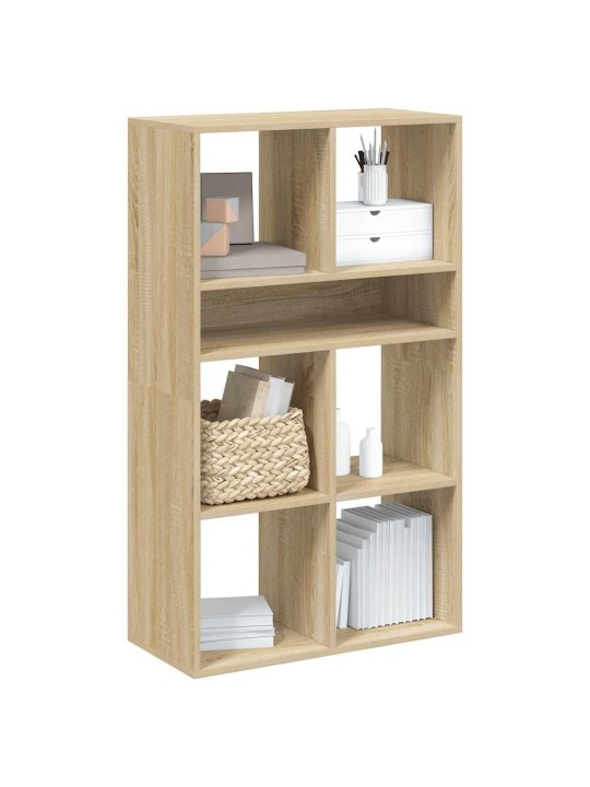 Kirjahylly sonoma-tammi 66x31x112 cm lastulevy