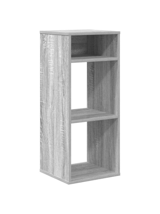 Kirjahylly harmaa sonoma 34x31x80 cm tekninen puu