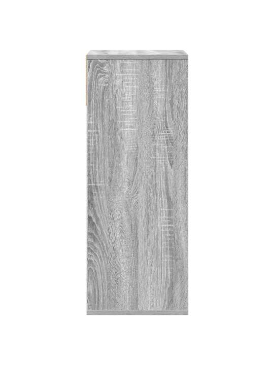 Kirjahylly harmaa sonoma 34x31x80 cm tekninen puu