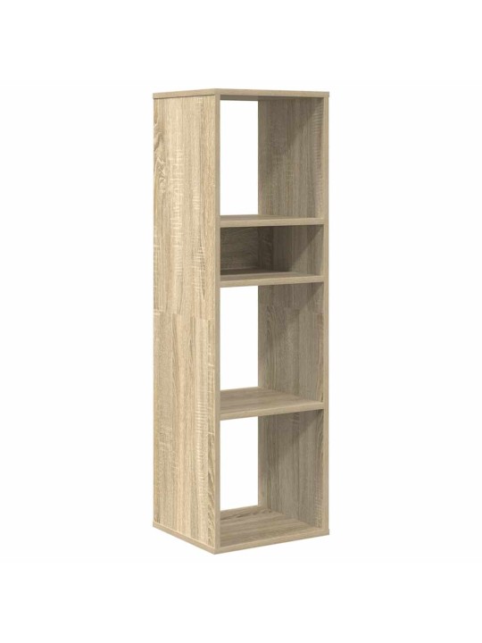 Kirjahylly sonoma-tammi 34x31x112 cm lastulevy