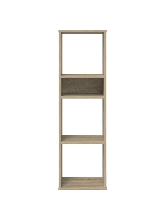 Kirjahylly sonoma-tammi 34x31x112 cm lastulevy
