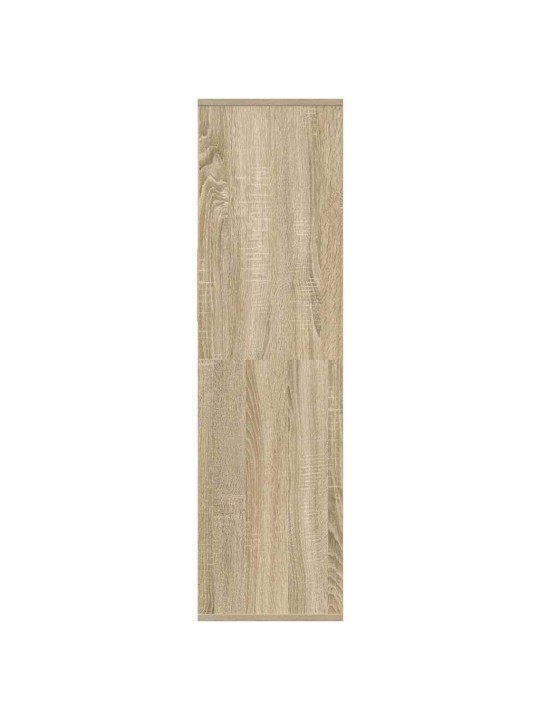 Kirjahylly sonoma-tammi 34x31x112 cm lastulevy