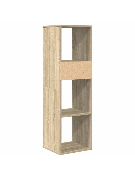 Kirjahylly sonoma-tammi 34x31x112 cm lastulevy