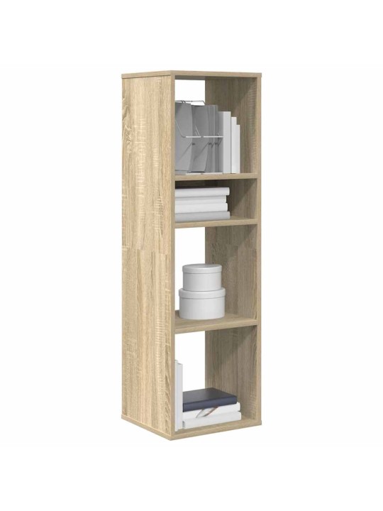 Kirjahylly sonoma-tammi 34x31x112 cm lastulevy