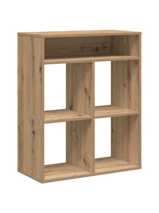 Kirjahylly artesaani tammi 66x31x80 cm tekninen puu