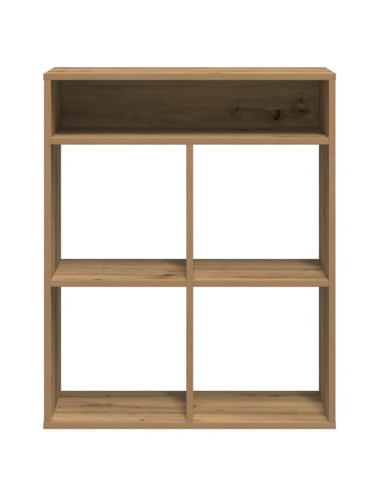 Kirjahylly artesaani tammi 66x31x80 cm tekninen puu