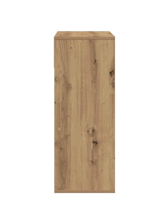 Kirjahylly artesaani tammi 66x31x80 cm tekninen puu