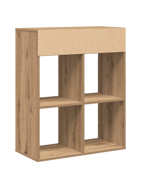 Kirjahylly artesaani tammi 66x31x80 cm tekninen puu