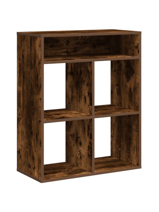 Kirjahylly savutammi 66x31x80 cm tekninen puu