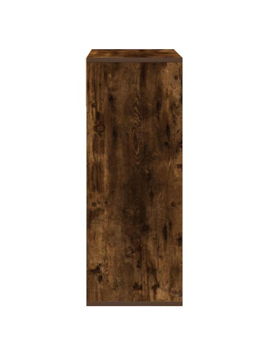 Kirjahylly savutammi 66x31x80 cm tekninen puu