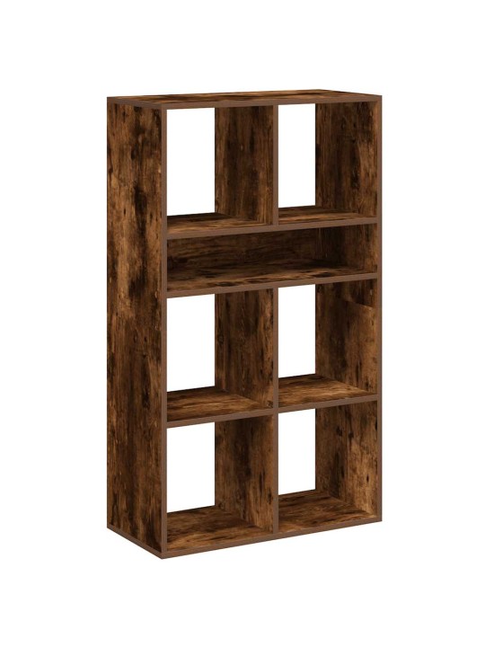 Kirjahylly savutammi 66x31x112 cm tekninen puu