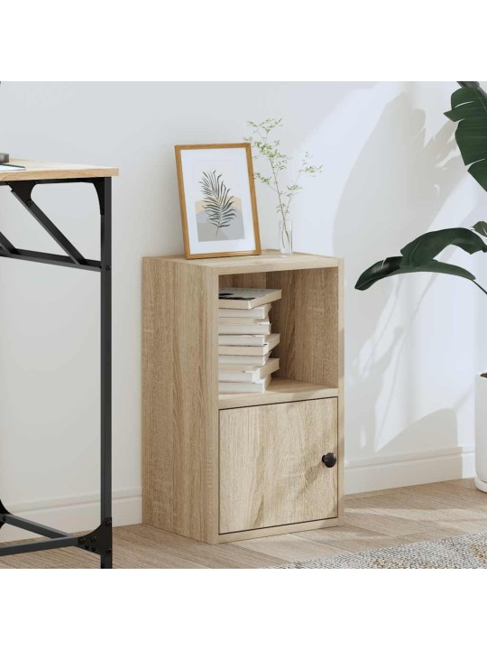 Kirjahylly sonoma oak 31x24x52 cm engineered wood