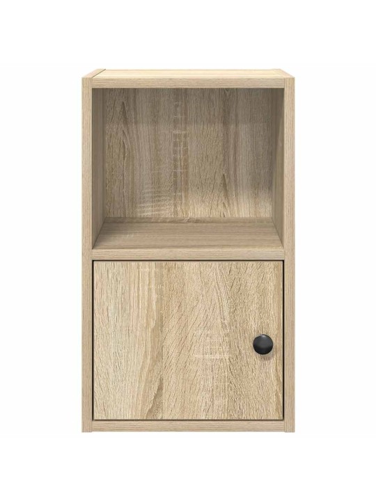 Kirjahylly sonoma oak 31x24x52 cm engineered wood
