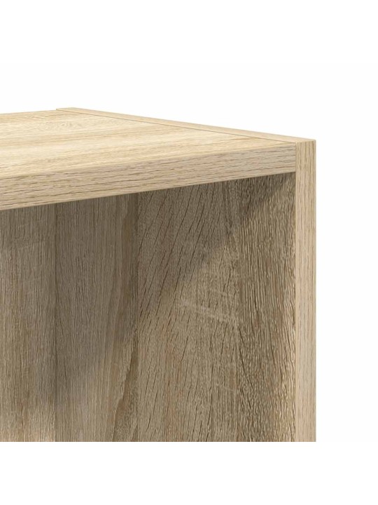 Kirjahylly sonoma oak 31x24x52 cm engineered wood