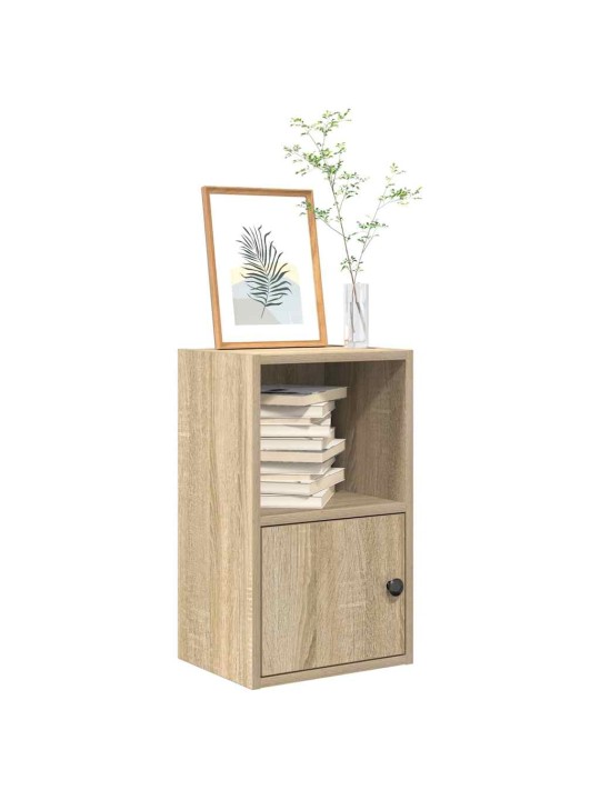 Kirjahylly sonoma oak 31x24x52 cm engineered wood