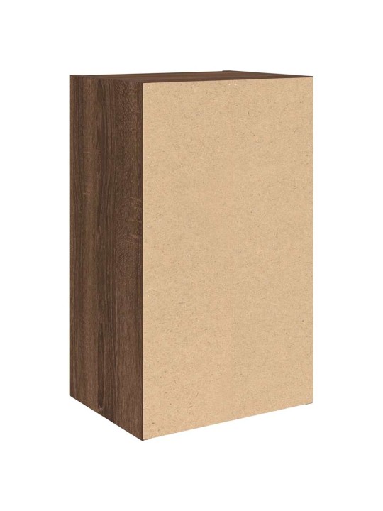 Kirjahylly ruskea tammi 31x24x52 cm tekninen puu