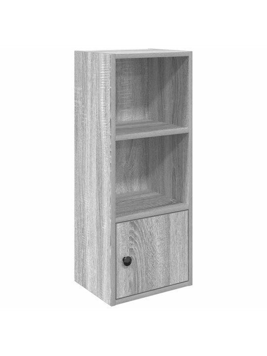 Kirjahylly harmaa sonoma 31x24x77 cm tekninen puu