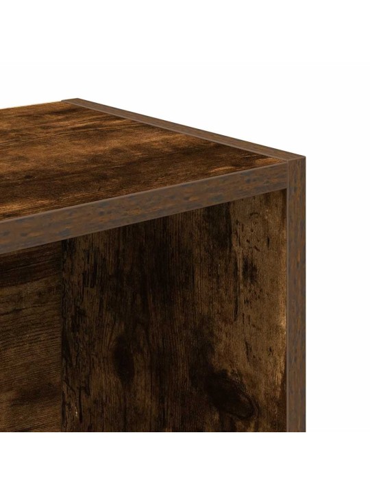 Kirjahylly savutammi 31x24x102 cm tekninen puu