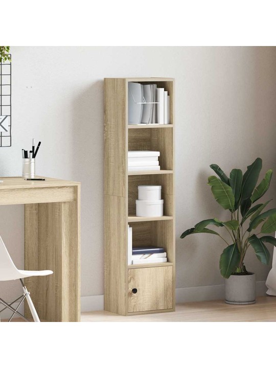 Kirjahylly sonoma-tammi 31x24x127 cm tekninen puu