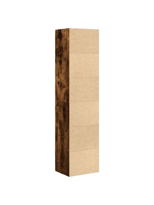 Kirjahylly savutammi 31x24x127 cm tekninen puu