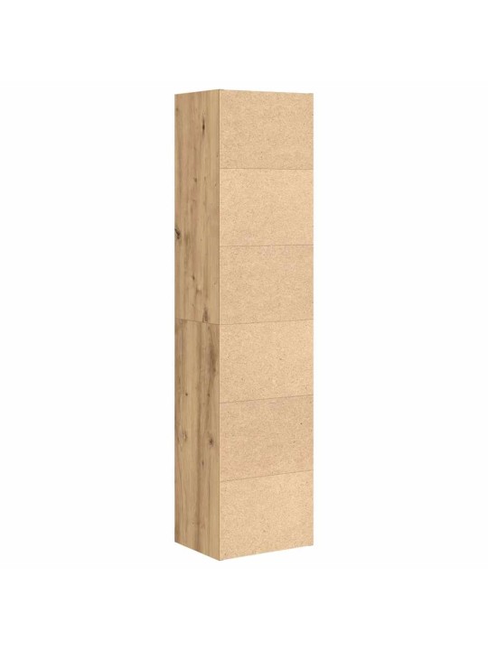 Kirjahylly artesaani tammi 31x24x127 cm tekninen puu