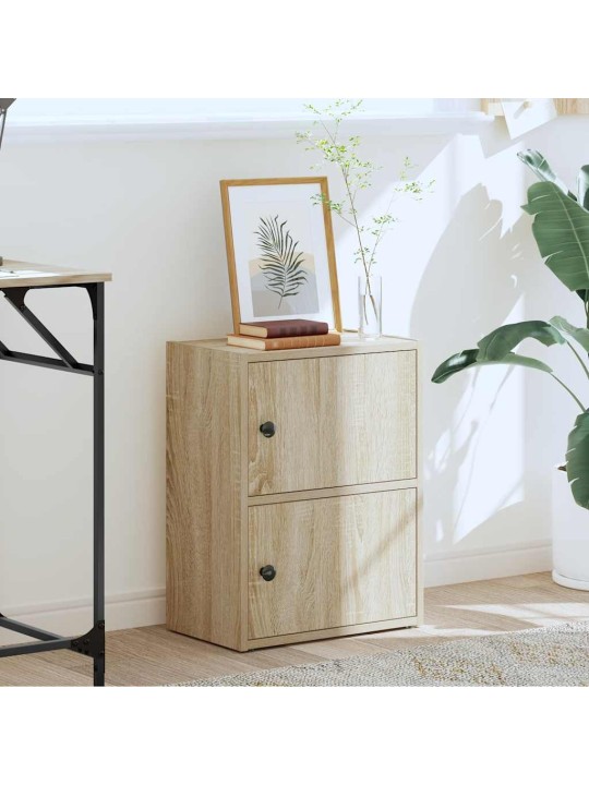 Kirjahylly sonoma oak 40x24x52 cm engineered wood