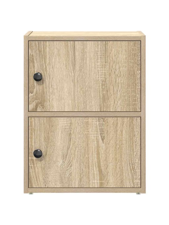 Kirjahylly sonoma oak 40x24x52 cm engineered wood