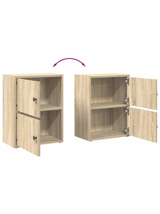 Kirjahylly sonoma oak 40x24x52 cm engineered wood