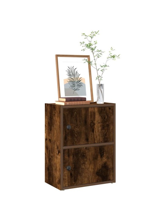 Kirjahylly savutammi 40x24x52 cm tekninen puu