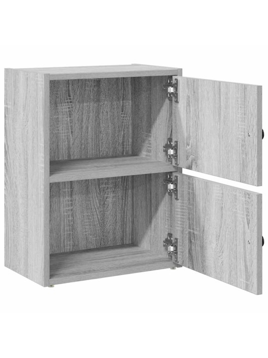 Kirjahylly harmaa sonoma 40x24x52 cm tekninen puu