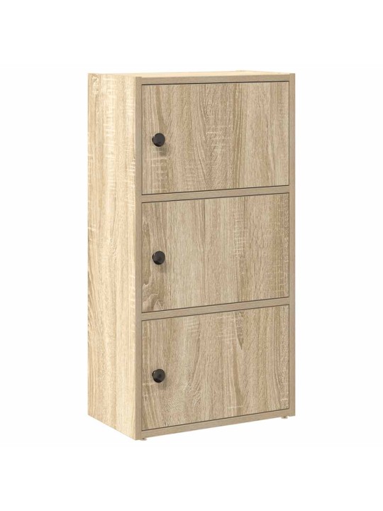 Kirjahylly sonoma-tammi 40x24x77 cm tekninen puu