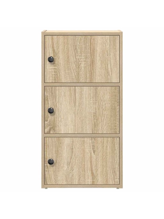 Kirjahylly sonoma-tammi 40x24x77 cm tekninen puu