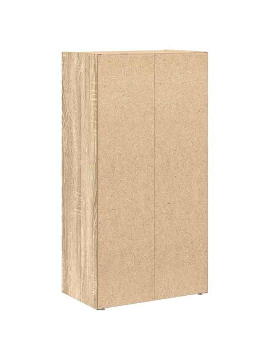 Kirjahylly sonoma-tammi 40x24x77 cm tekninen puu