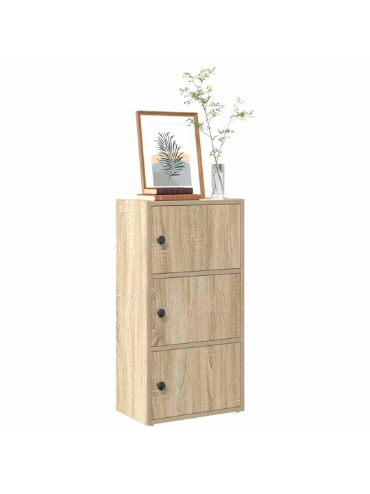 Kirjahylly sonoma-tammi 40x24x77 cm tekninen puu