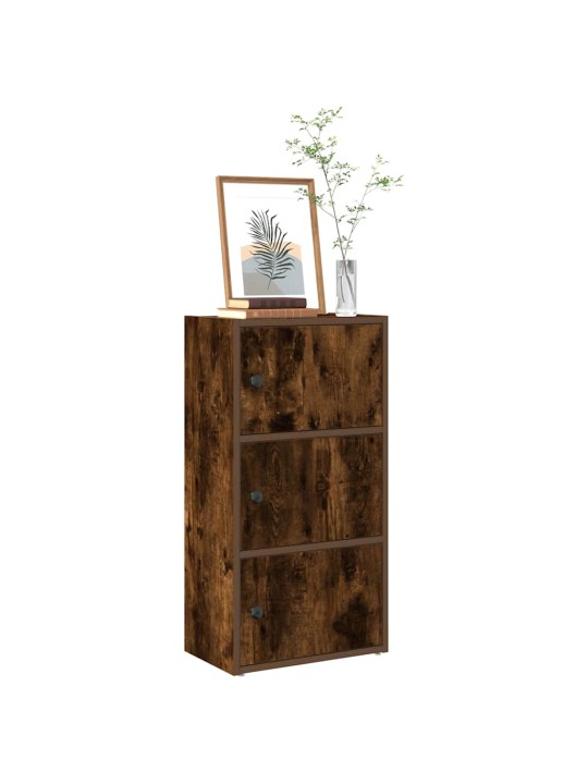 Kirjahylly savutammi 40x24x77 cm tekninen puu