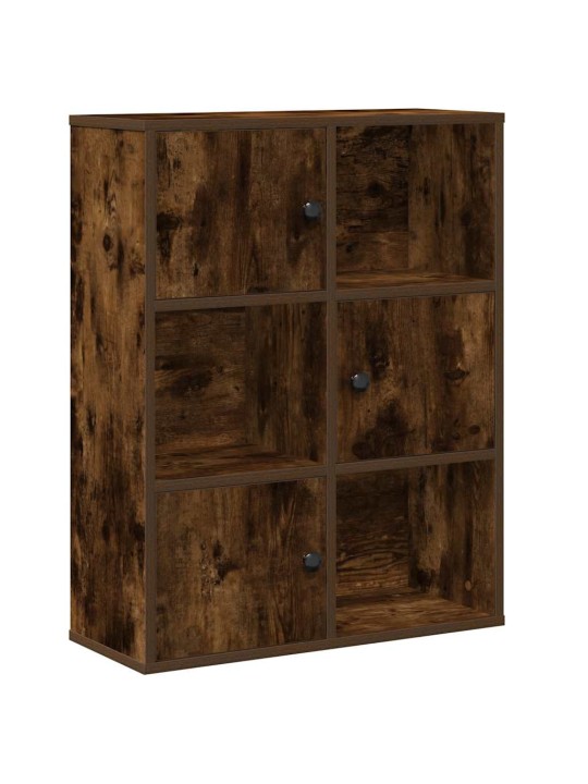 Kirjahylly savutammi 60x24x76,5 cm tekninen puu