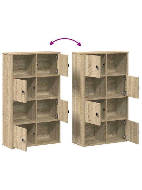 Kirjahylly sonoma-tammi 60x24x101,5 cm tekninen puu