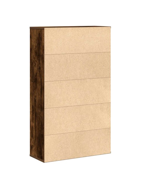 Kirjahylly savutammi 60x24x101,5 cm tekninen puu