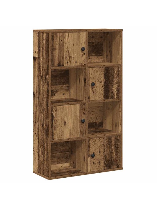 Kirjahylly vanha puu 60x24x101,5 cm tekninen puu