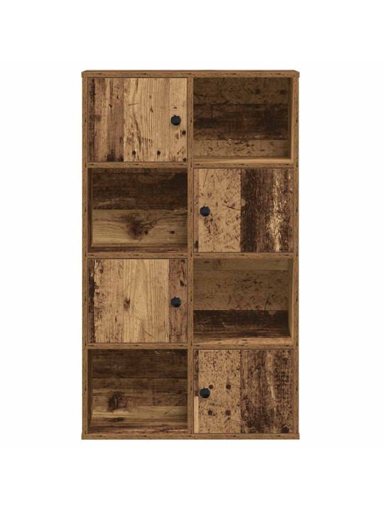 Kirjahylly vanha puu 60x24x101,5 cm tekninen puu