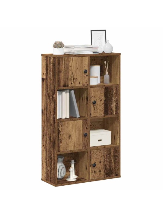 Kirjahylly vanha puu 60x24x101,5 cm tekninen puu