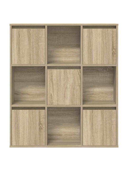 Kirjahylly sonoma-tammi 89x24x101,5 cm tekninen puu